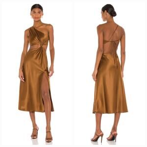 LPA Imani Dress in Brown Medium